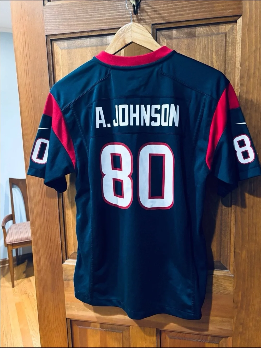 NIKE ON FIELD NFL ANDRE JOHNSON Houston Texans Jersey
